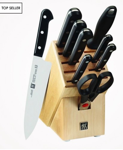Zwilling gourmet knife - knife, block